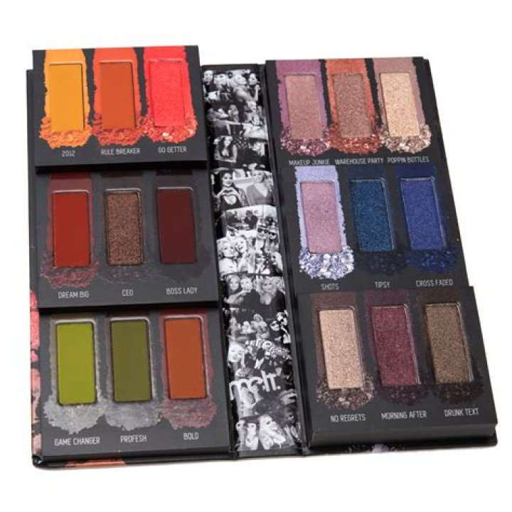 Melt Cosmetics Impulsive 18Pan Pressed Pigment Palette Review & Swatches
