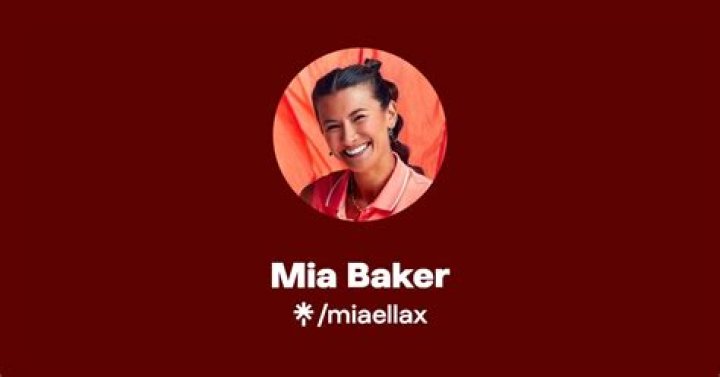 Mia Baker (miaellax) / Twitter
