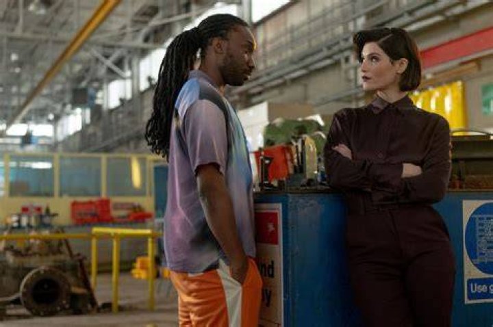Nathan StewartJarrett on His 'Crime Caper' With Bill Skarsgard in