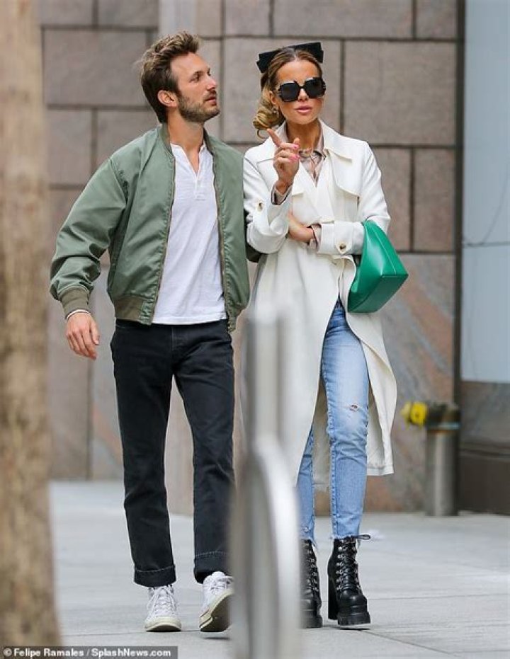 New couple alert? Kate Beckinsale and actor Matt Atwater can't keep