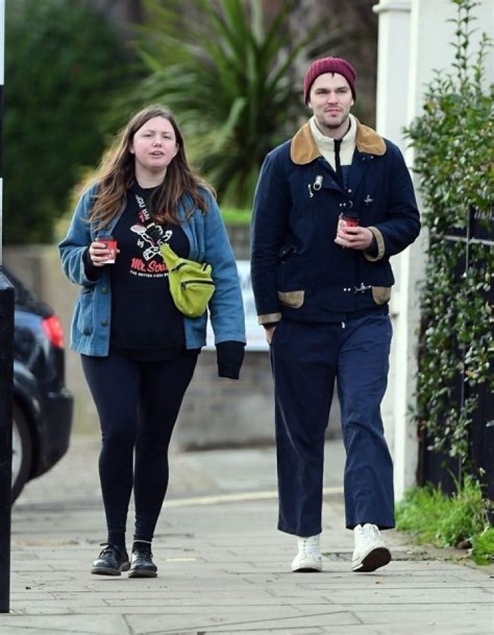 Nicholas Hoult and Hannah Murray Out for a walk in Primrose Hill