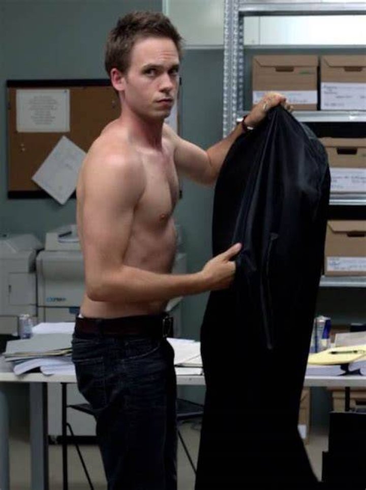 Patrick J. Adams Height Weight Body Statistics Shirtless actors