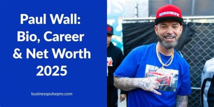 Paul Wall Net Worth, Bio 20172016, Wiki REVISED! Richest Celebrities