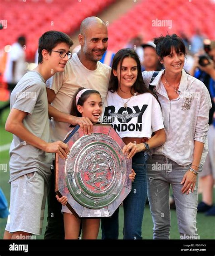 Pep Guardiola Children Maria, Valentina & Marius Guardiola