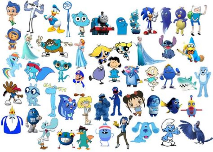 Pin by maga suevo on Dibujos Blue cartoon character, Cartoon