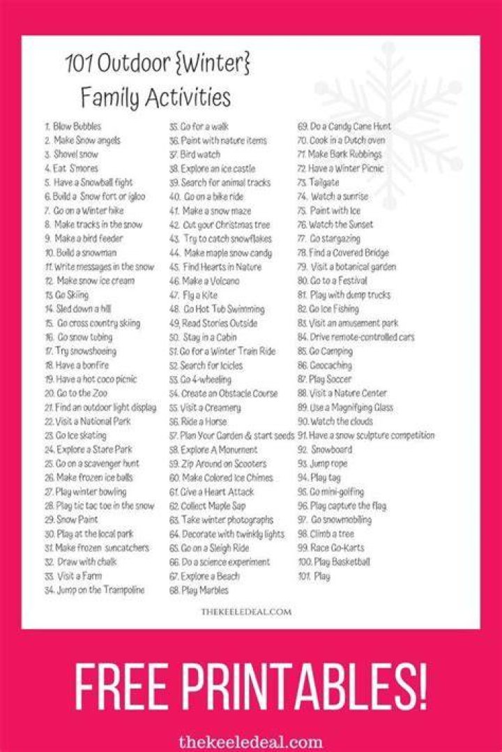 Pin on Activities for Families To Do Together
