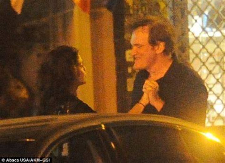 Quentin Tarantino spotted kissing Vanessa Ferlito following cosy dinner