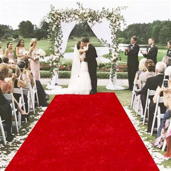 Red Carpet Wedding Katherine Lee Manning and Matthew Rauch Kennedy
