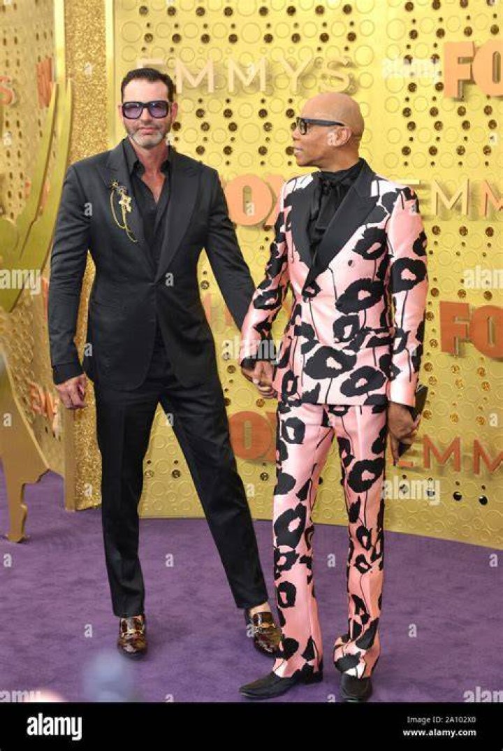 RuPaul and LeBar at the Emmy Awards in 2019 Who Is RuPaul's
