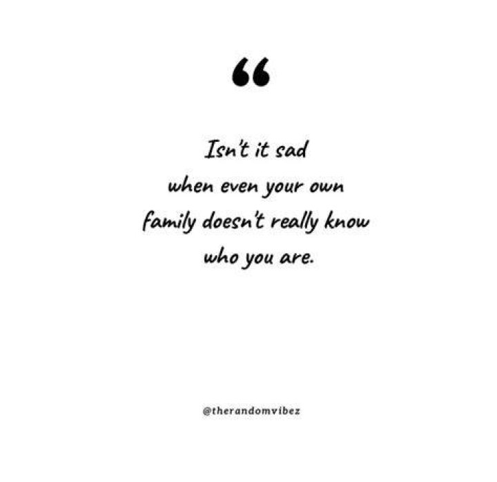 Sad Broken Family Quotes