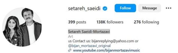 Setareh Saeidi Wiki, Biography, Husband, Death Cause, Age, Ethnicity