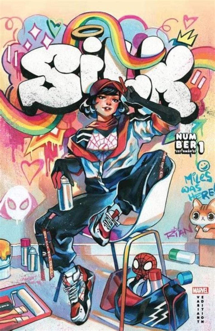 Silk (2022 series) 1 Rian Gonzales exclusive variant r/MakeMineMarvel