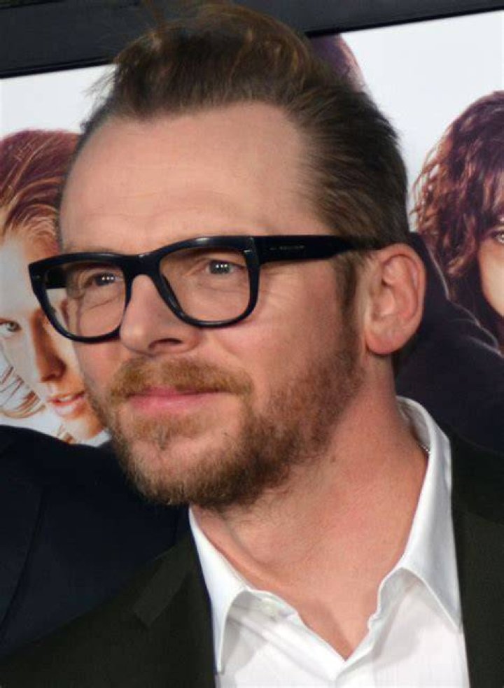 Simon Pegg and his adorable daughter