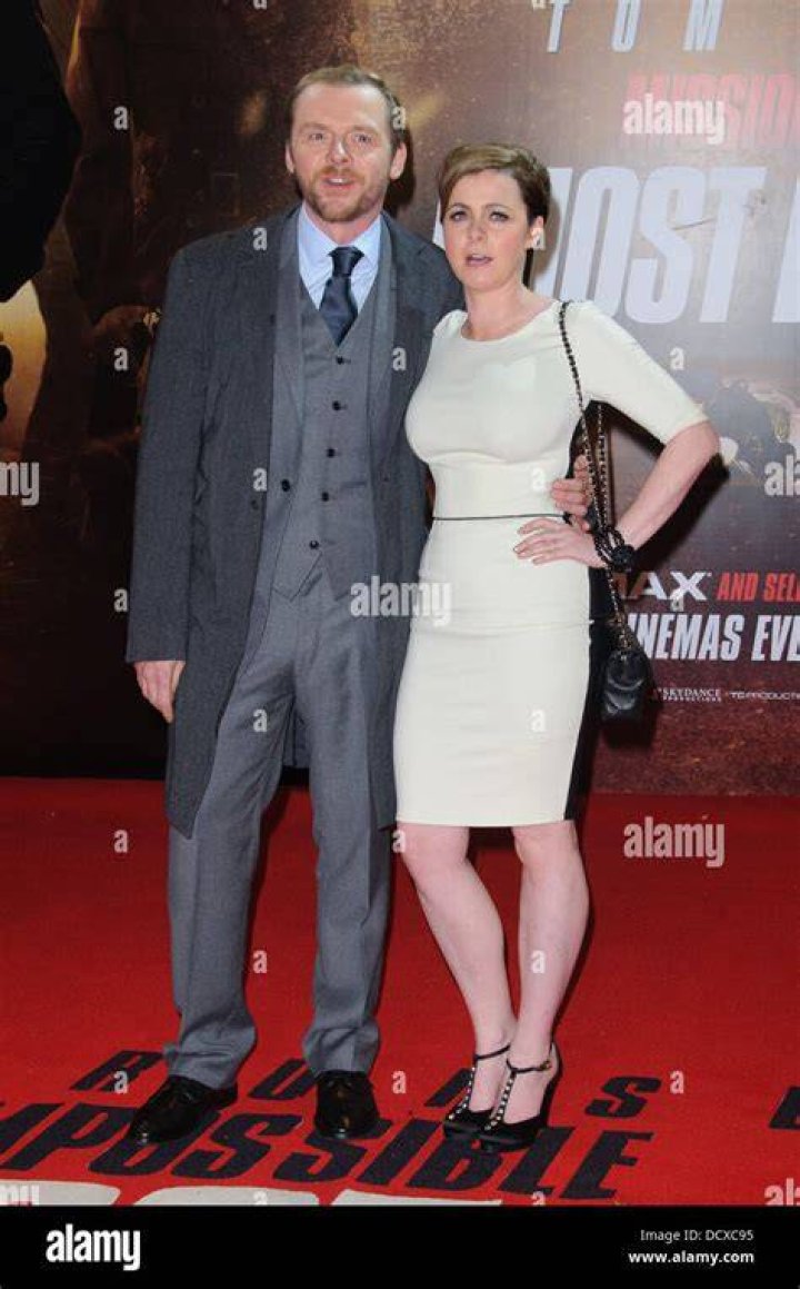 Simon Pegg and Maureen McCann Photos Photos Mission Impossible Ghost