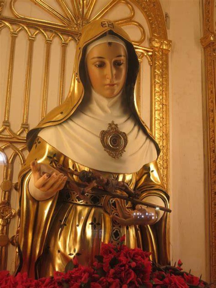 Splash of Yellow Sta. Rita de Cascia Saint of the Impossible