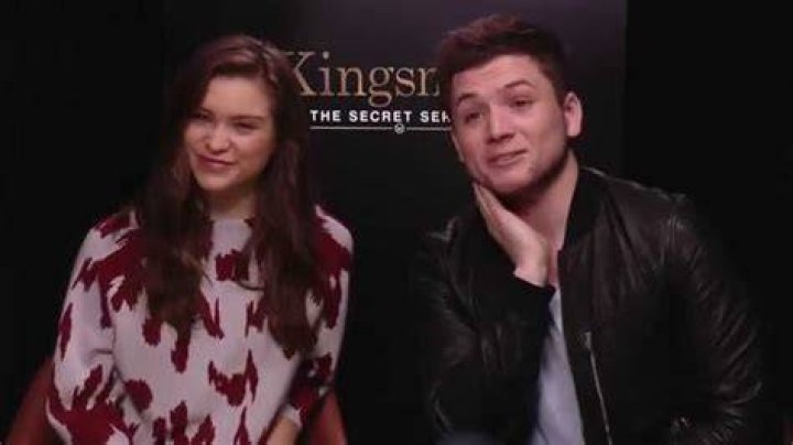 Taron Egerton and Sophie Cookson, just love this pair ) Kingsman