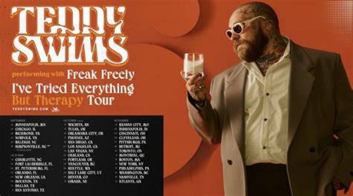Teddy Swims Announces Fall 2023 North American &ldquo;I&rsquo;ve Tried Everything
