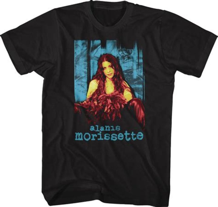 Tricolor Tall Alanis Morissette Shirt Too Cool Apparel Men's Tall