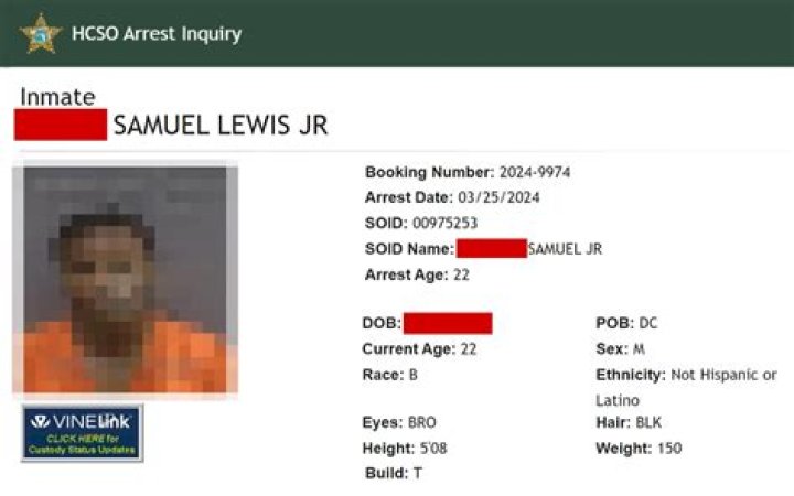 URIAH BUSH Mugshot Booking Number 230000057 Montgomery County Booking Log