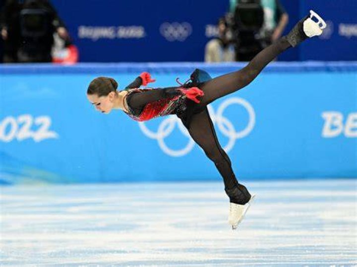 Watch Kamila Valieva the First Woman to Land a Quadruple Jump